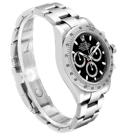 Rolex Daytona Black Dial Daytona 116520 Stainless 